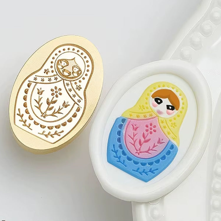 Matryoshka Doll Wax Seal Stamp size 20x30mm