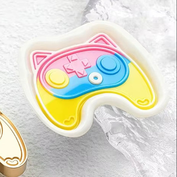 Cat Game Controller Wax Seal Stamp 31mm – Kawaii Gamer