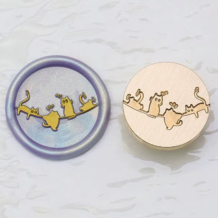 Cats Wax Seal Stamp 25mm – Kawaii Cats on Line