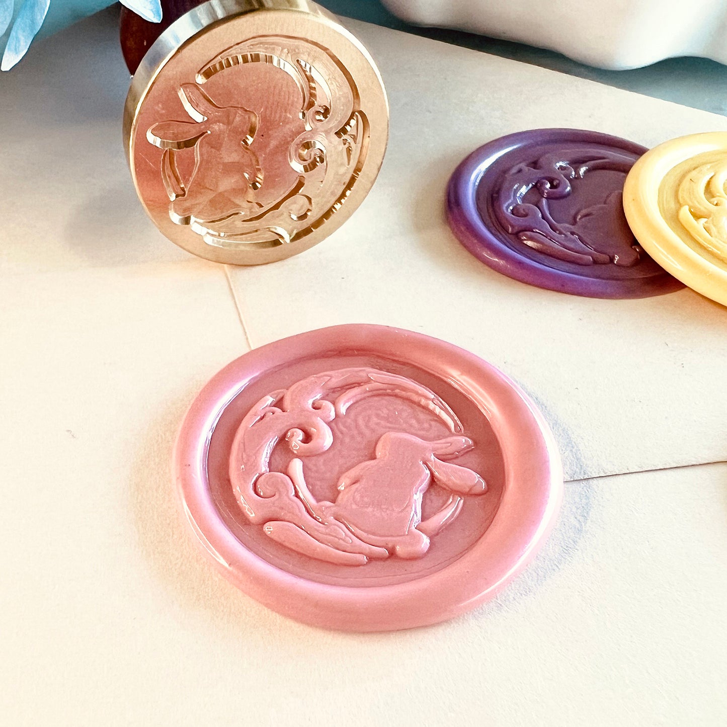 Bunny Wax Seal Stamp - Rabbit Wax (25mm)