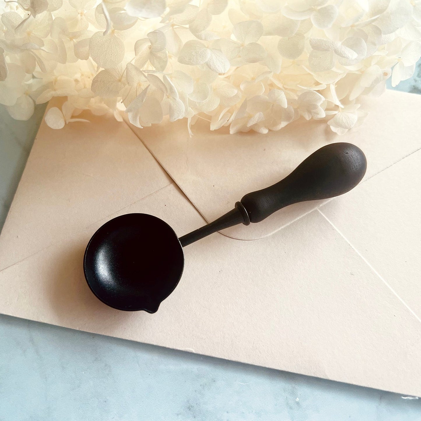 Black Non-Stick Wax Seal Spoon