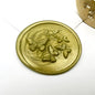 3D Butterfly Wax Seal Stamp size 30 mm