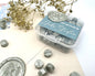 DL85-Green Silver color wax seal beads