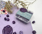 DL35-Eggplant color wax seal beads