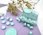 DL16-Mint Green color wax seal beads