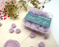 DJ01-Jelly Purple color wax seal beads
