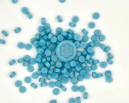 DJ06-Jelly Blue color wax seal beads