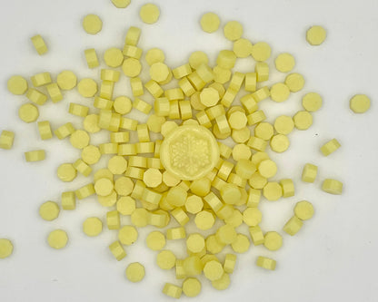 DJ04-Jelly Yellow color wax seal beads