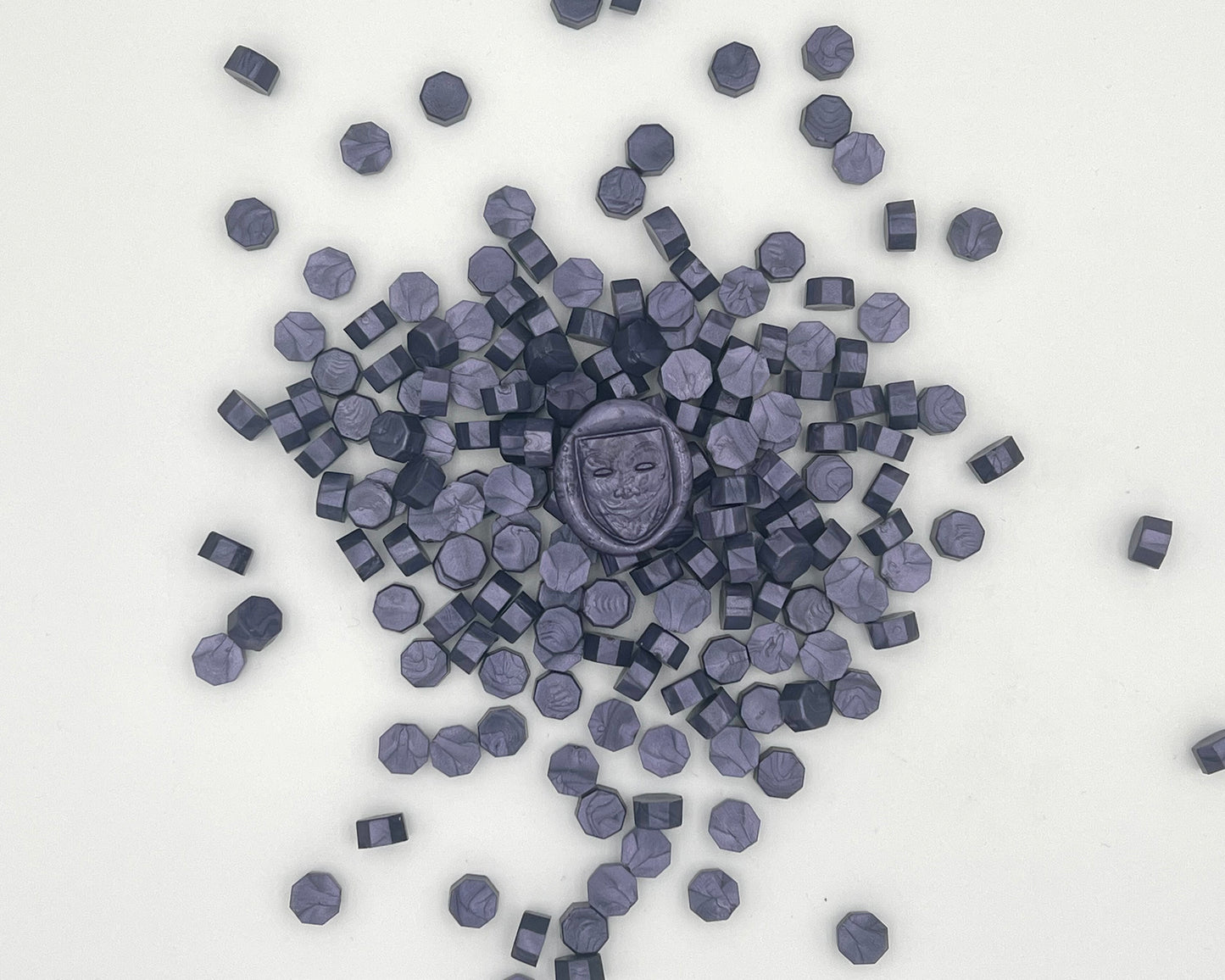 DL66-Dark Radish Purple color wax seal beads