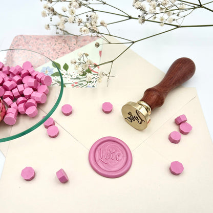 Love word Wax Seal Stamp size 25mm