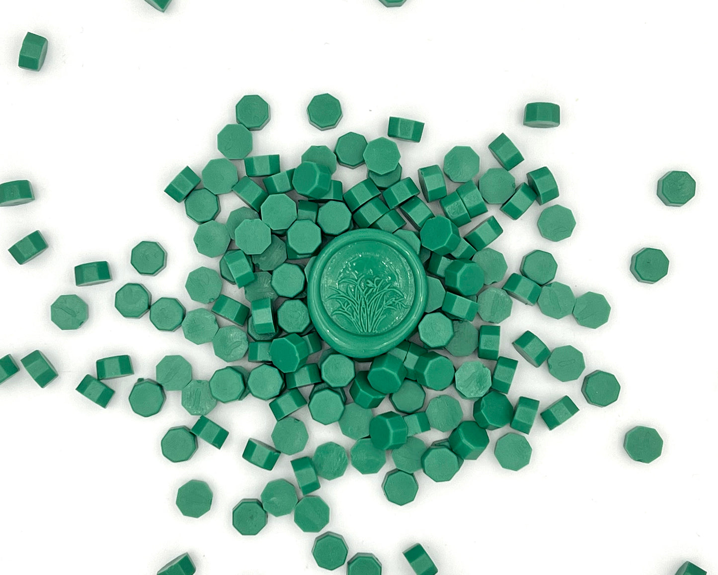 DL77-Grass Green wax seal beads