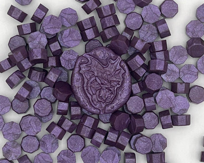 DL35-Eggplant color wax seal beads