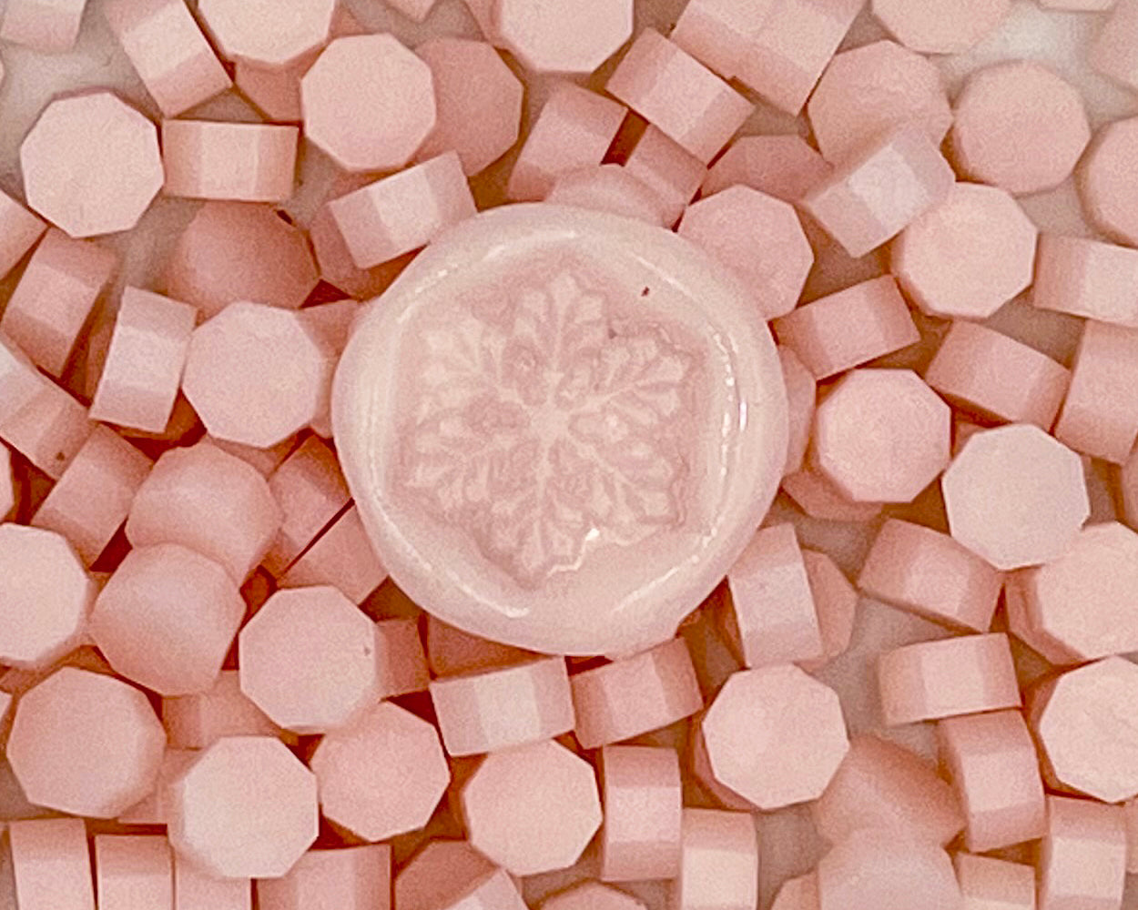 DJ02-Jelly Pink color wax seal beads