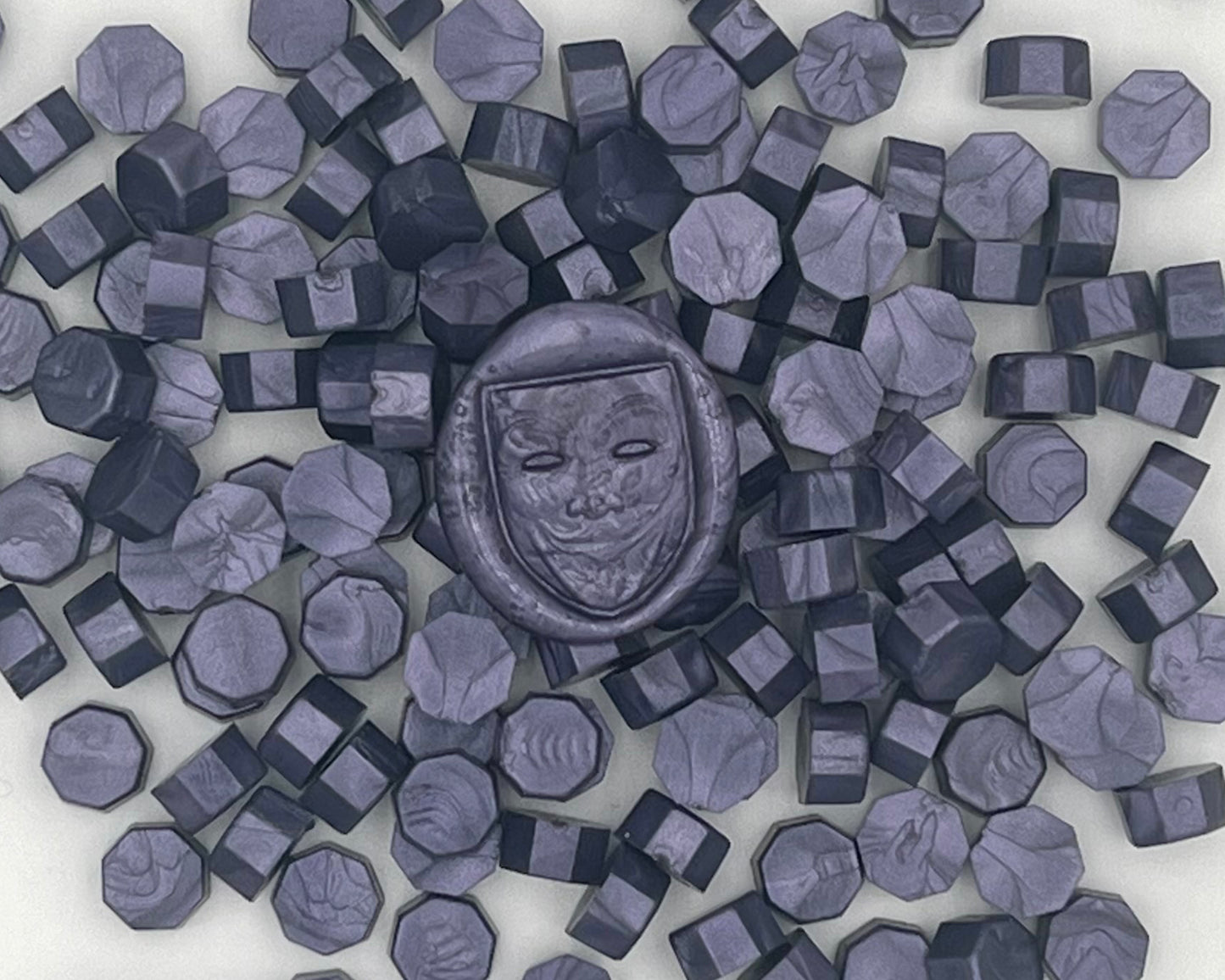 DL66-Dark Radish Purple color wax seal beads