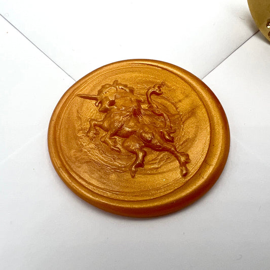 Majestic Unicorn Wax Seal Stamp – 30mm