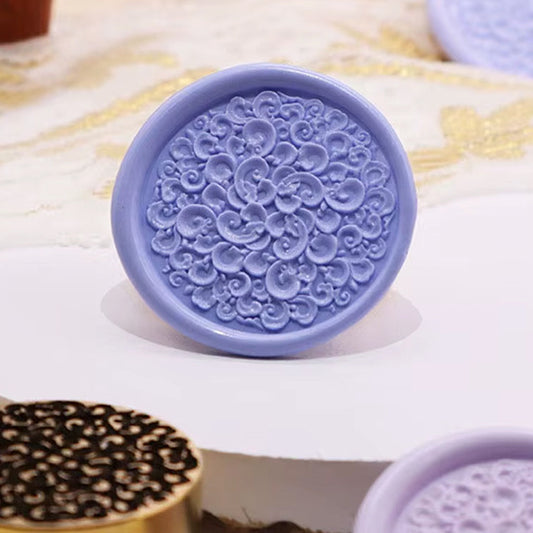 Baroque Scrollwork Wax Seal Stamp size 25mm
