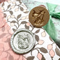 3D Wizard Wax Seal Stamp – Mystical Magic Sorcerer Design (25mm)
