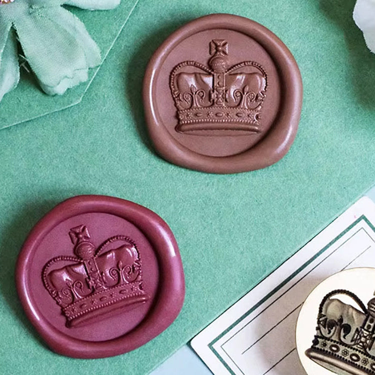 Royal Crown Wax Seal Stamp size 25mm