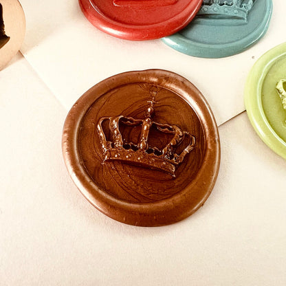 Royal Crown Wax Seal Stamp size 25mm