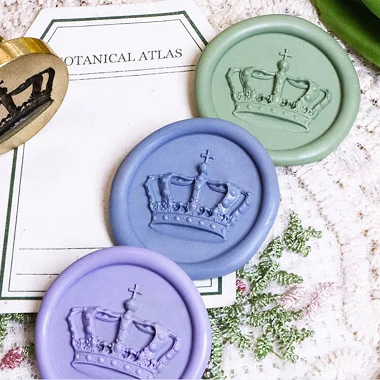 Royal Crown Wax Seal Stamp size 25mm