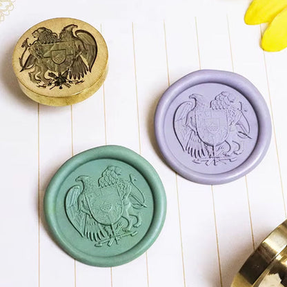 Royal Coat of Arms Wax Seal Stamp size 25mm