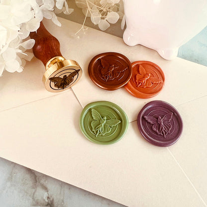 Butterfly Fairy Wax Seal Stamp – Whimsical Brass Seal
