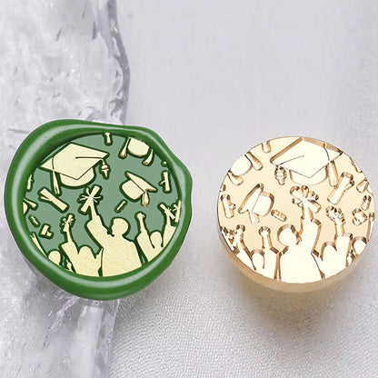 Graduation Wax Seal Stamp - 25mm