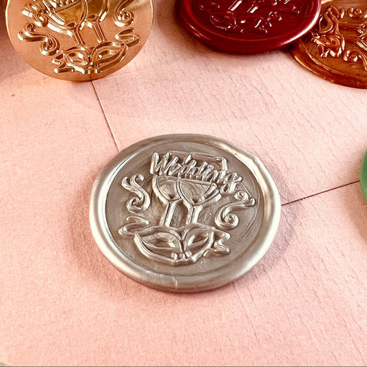 Wedding Celebration Wax Seal Stamp (25mm)