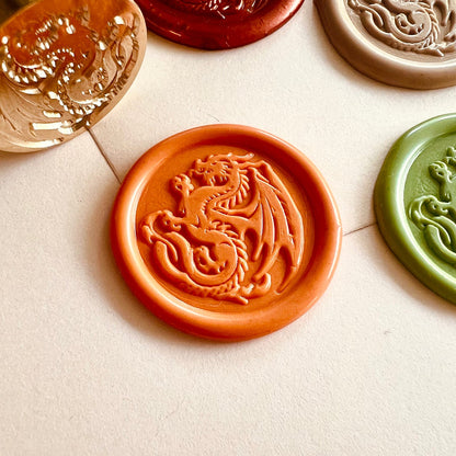Dragon Wax Seal Stamp size 25mm