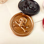 Skull and Crossbones Wax Seal Stamp size 25mm