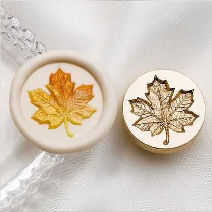 Maple Leaf Wax Seal Stamp size 25mm