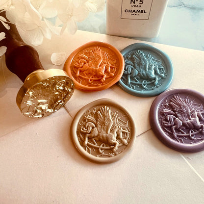 Pegasus Wax Seal Stamp size 30mm