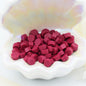 D11 Merlot Mist Wax Seal Beads – deep pink & red