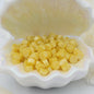 D18 Amber Moon Wax Seal Beads – Soft Pearl Yellow