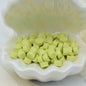 D19 Matcha Mist Wax Seal Beads – Soft Green Yellow