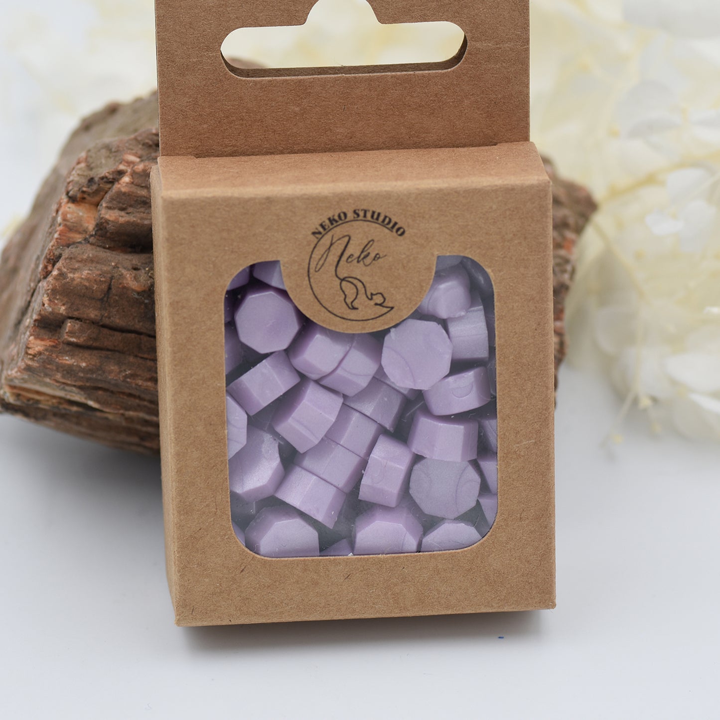 D34 – Lilac Whisper Wax Seal Beads – Soft Purple