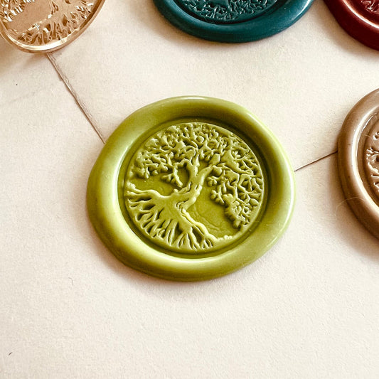 Tree of Life Wax Seal Stamp size 25mm