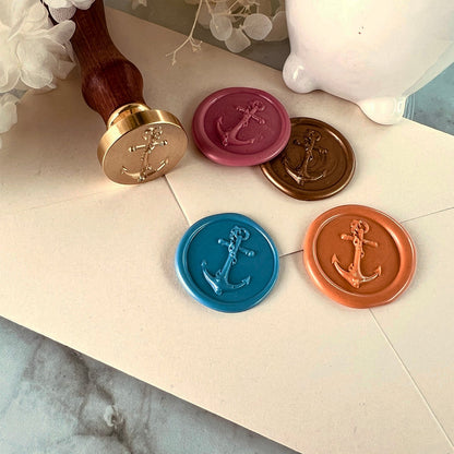 Anchor Wax Seal Stamp size 25 mm.