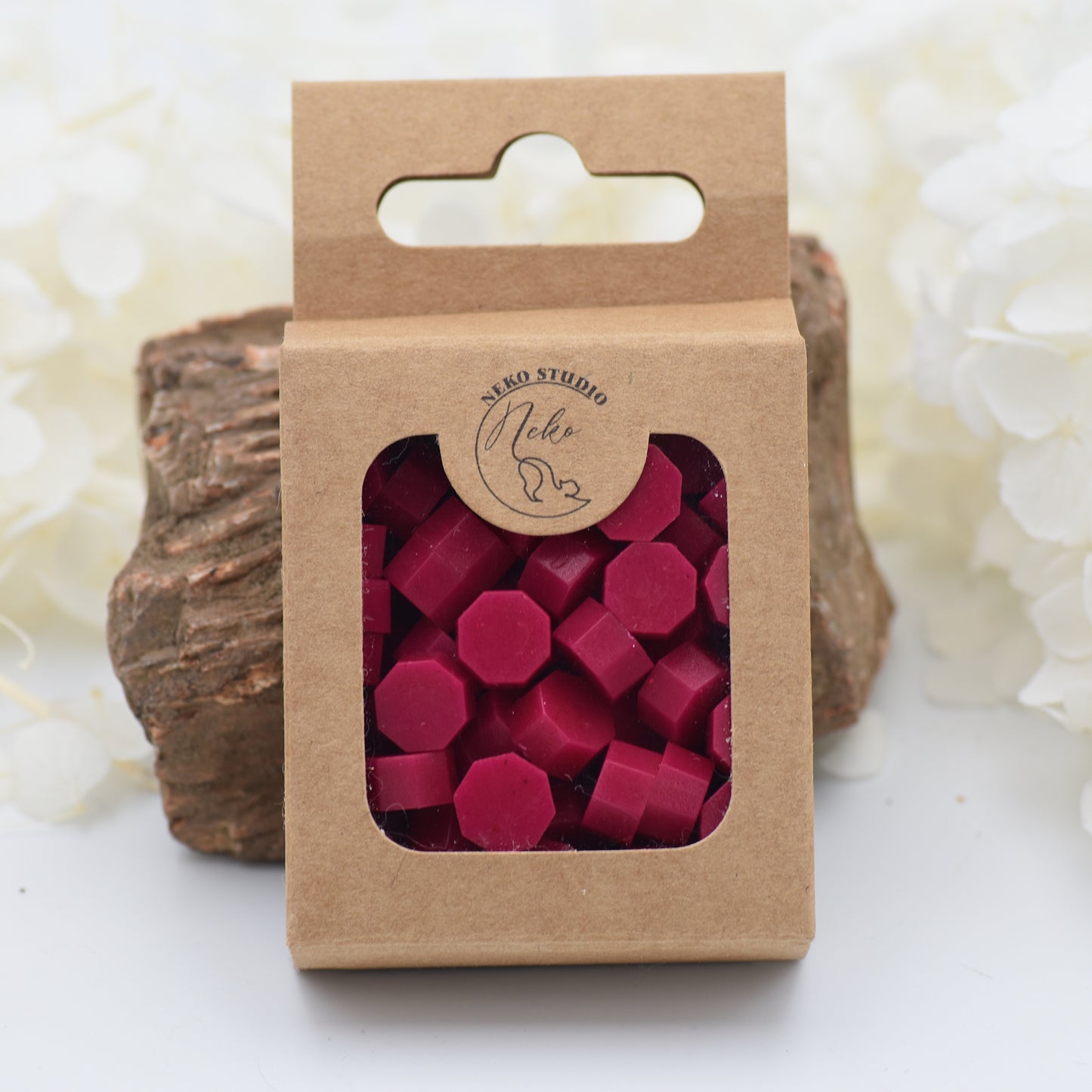 L24 Berry Velvet Wax Seal Beads – Bold Raspberry Pink 30g.