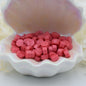 L25 Coral Kiss Wax Seal Beads – Bright Coral Pink 30g.