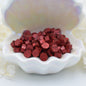 L31 Ruby Ember Wax Seal Beads – Deep Metallic Red 30g.