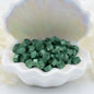 L43 Emerald Forest Wax Seal Beads – Deep Shimmering Green