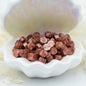L55 Rosy Bronze Wax Seal Beads – Warm Rose-Copper 30g.