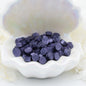 L66 Obsidian Plum Wax Seal Beads – Deep Plum Purple