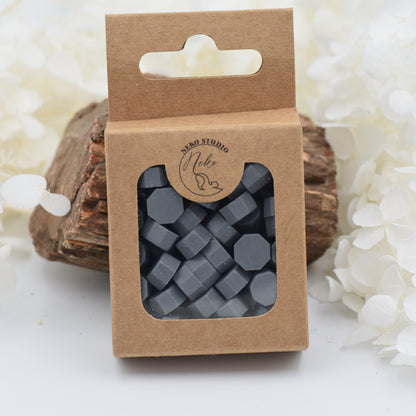L80 Urban Smoke Wax Seal Beads - Grey Wax Beads 30g.