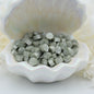 L85 – Pearl Sage Wax Seal Beads | Light Green Pearlescent 30g.