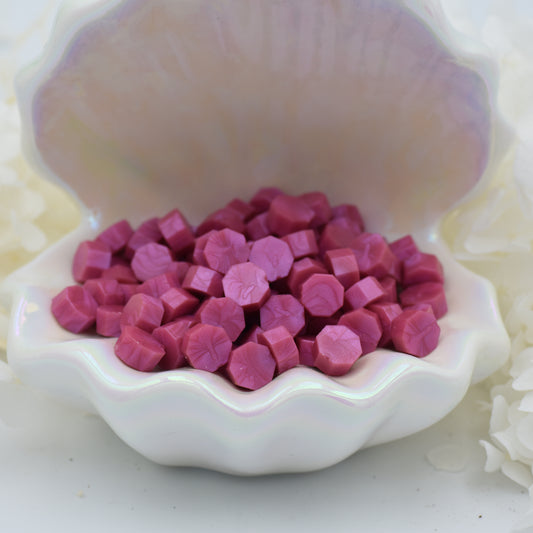 L90 Blooming Rose Wax Seal Beads | Romantic Rose Pink 30g.
