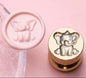 Mini Baby Elephant Wax Seal Stamp size 15mm