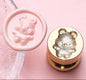 Mini Teddy Bear Wax Seal Stamp size 15mm