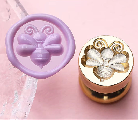 Mini Bee Wax Seal Stamp size 15mm